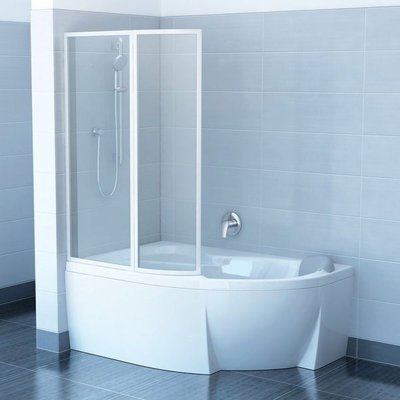 Шторка для ванни Ravak VSK2 ROSA 140 L Білий RAIN (76L7010041) 00028935 фото