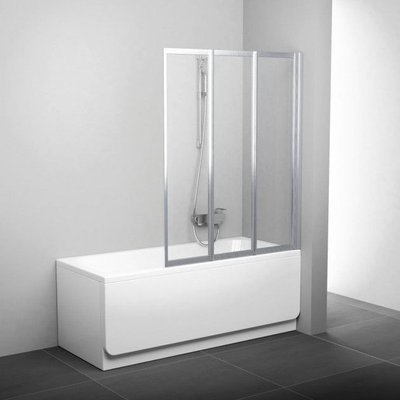 Шторка для ванни Ravak VS3 115 Білий RAIN (795S010041) 00028924 фото