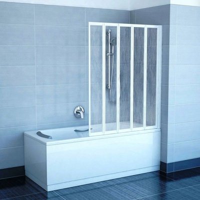 Шторка для ванни Ravak VS5 Білий RAIN (794E010041) 00028934 фото